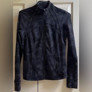 🍒LULULEMON sz 10 DEFINE Jacket HERITAGE 365 INCOGNITO CAMO Deep Coal Multi